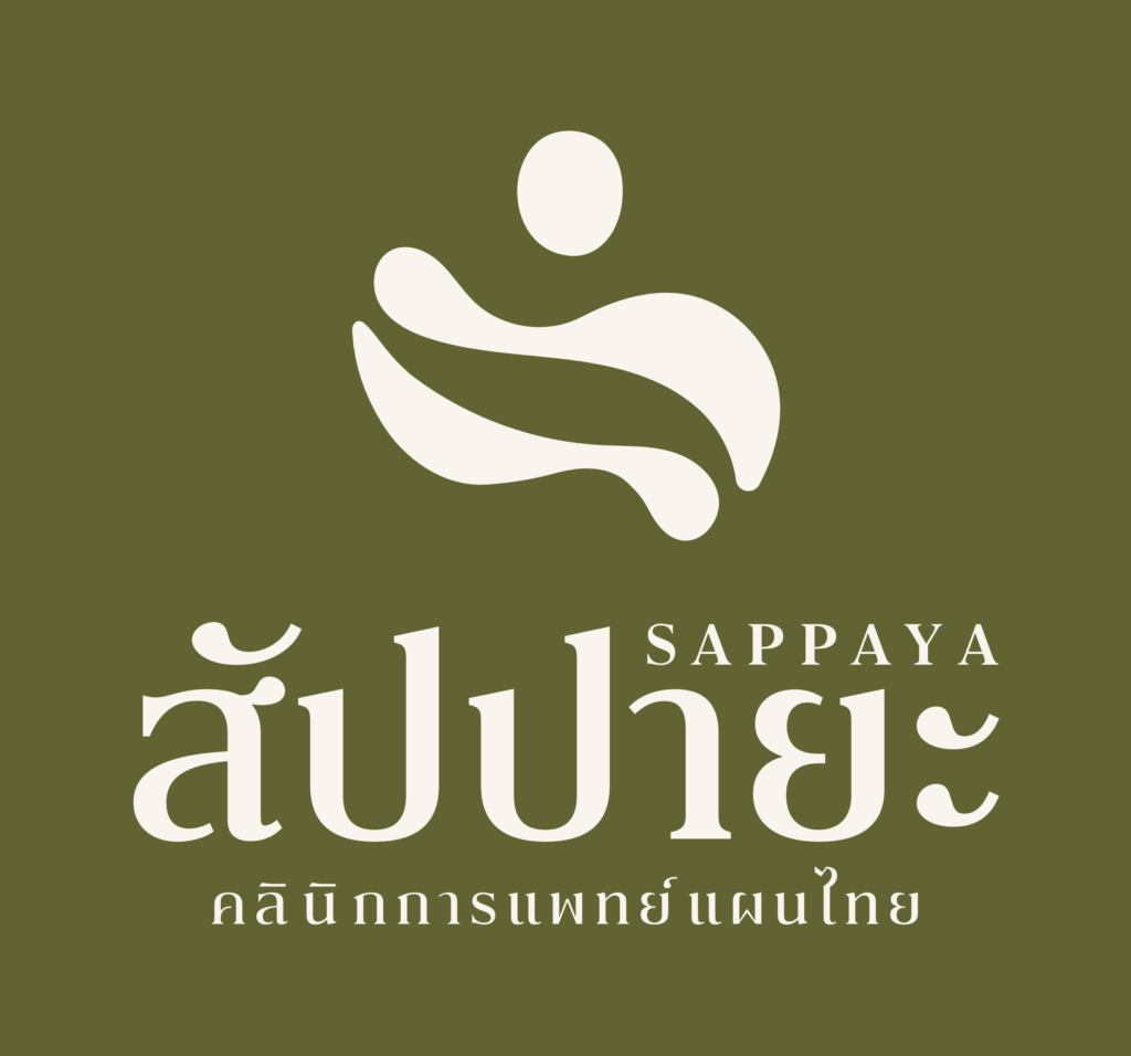 สัปปายะ คลินิกการแพทย์แผนไทย Sappaya Logo On Green 1024x956